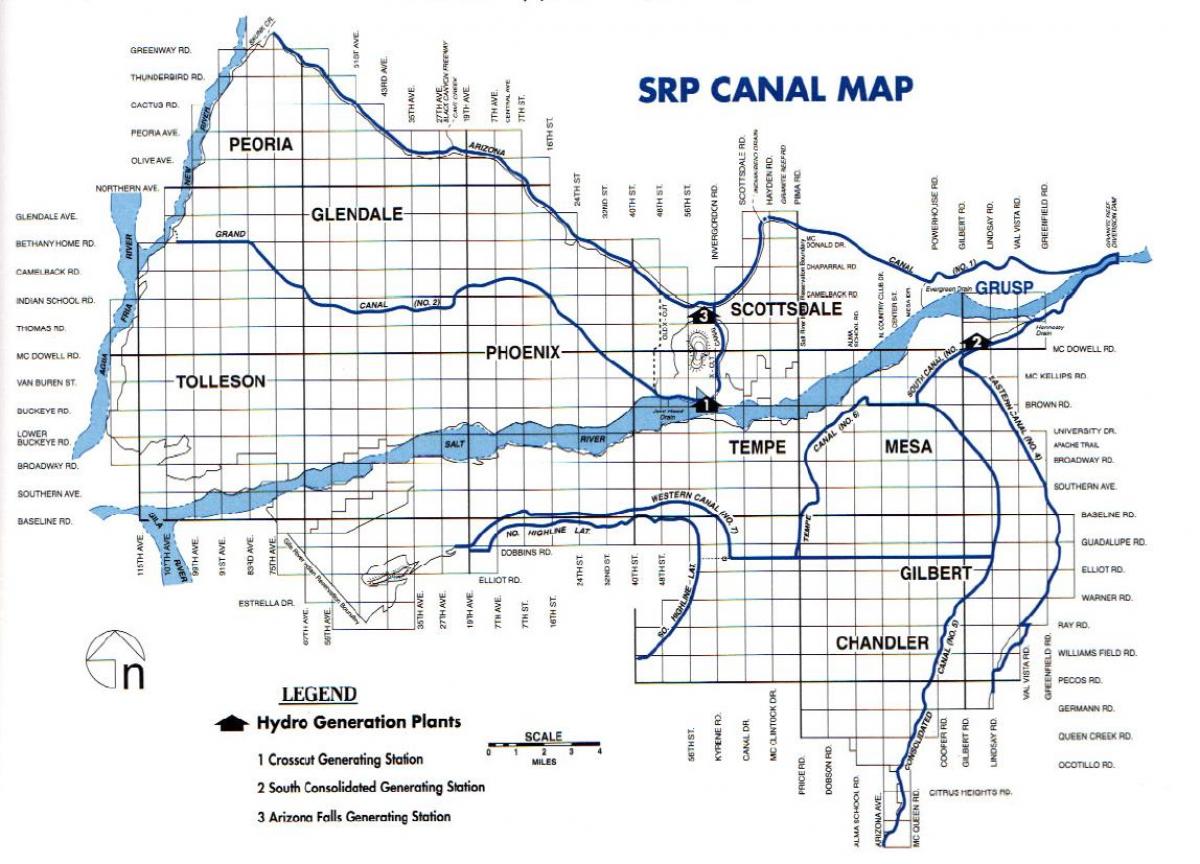 Phoenix canal system karta