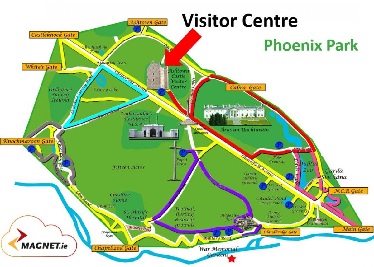 Phoenix park karta